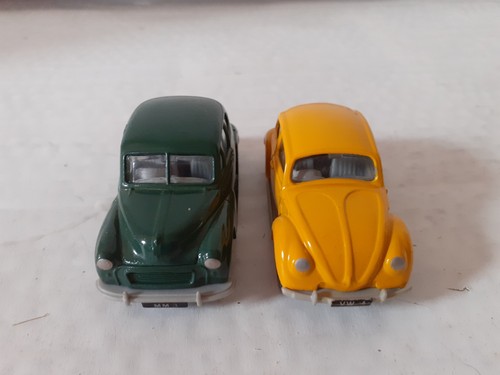 Vintage corgi beetle yellow - vintage,