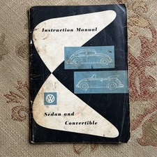 Vintage classic VW Instruction