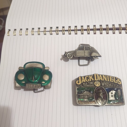 Vintage belt buckles beetle - belt,