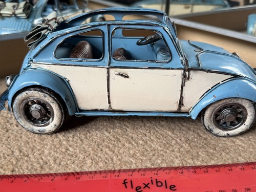 Vintage tin plate vw - plate,