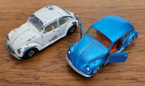 Vintage beetle diecast - vintage,