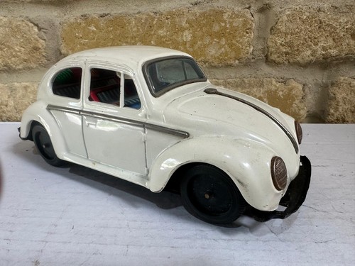 Vintage tinplate beetle - vintage,