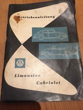 Vintage VW  Beetle Handbook